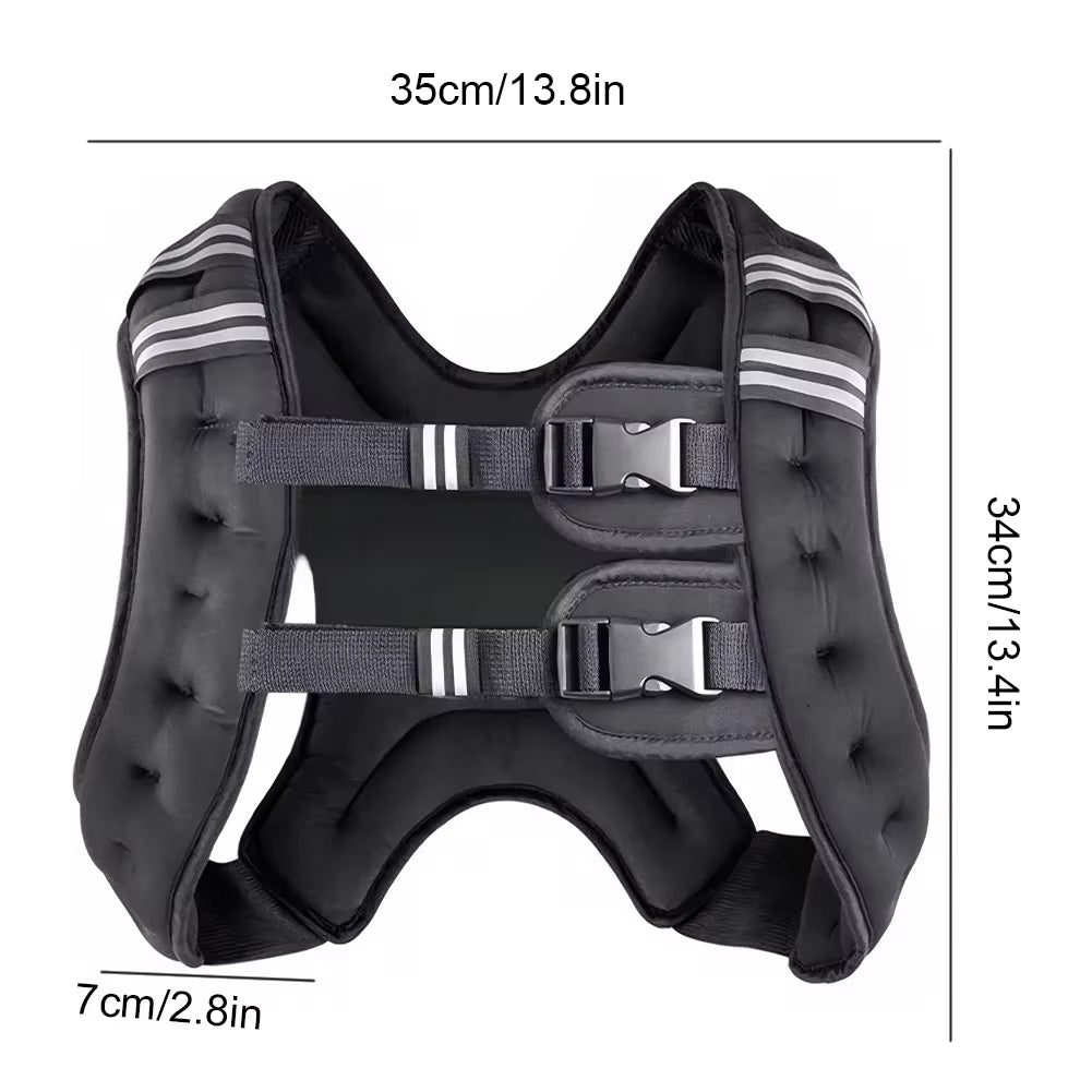 FOVE HEALTH™ Adjustable Weighted Vest