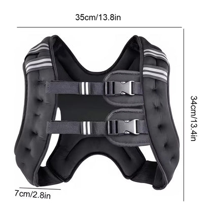 FOVE HEALTH™ Adjustable Weighted Vest
